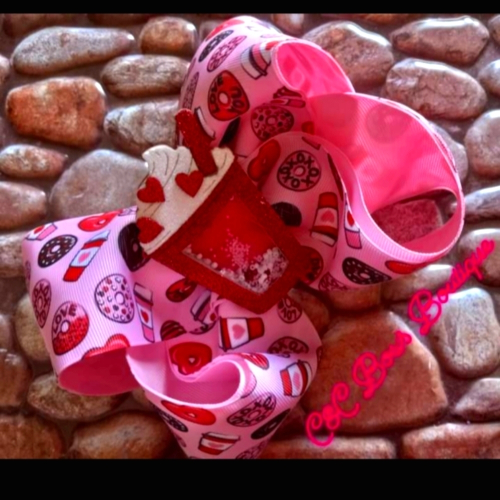 Valentine's Hair Bows